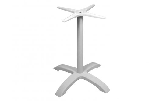 biała podstawa do stolików horeca kawiarnianych