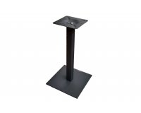 Ciemnoszara podstawa do stolików kawiarnianych z płytą BASAMENTO 12