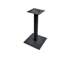 Ciemnoszara podstawa do stolików kawiarnianych z płytą BASAMENTO 12