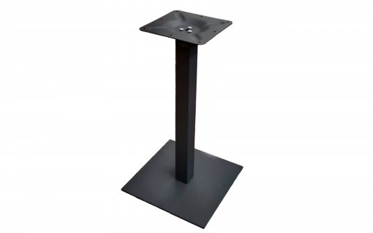 Ciemnoszara podstawa do stolików kawiarnianych z płytą BASAMENTO 12 Ciemnoszara podstawa do stolików kawiarnianych z płytą BASAMENTO 12