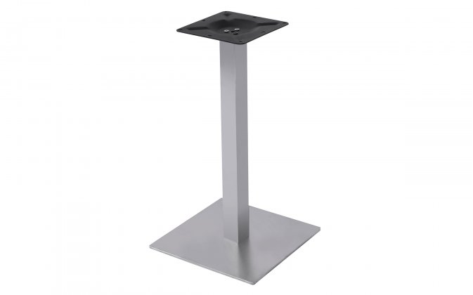 BA005S Podstawa stołu stalowa 40×40 cm – stal nierdzewna – horeca