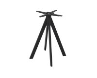 BA008N Podstawa stołu stalowa 4 nogi – czarna – 60×60×72 cm – horeca