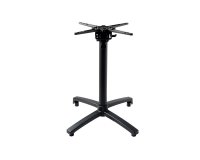 Podstawa stołu BA010G aluminiowa 4-nożna – antracyt – horeca 