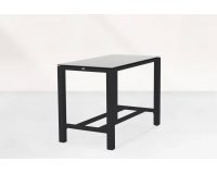 Stół barowy aluminiowy ciemnoszary CONCEPT Bar