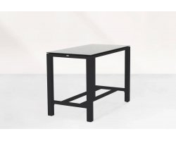 Stół barowy aluminiowy ciemnoszary CONCEPT Bar