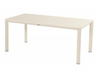 Stół ogrodowy Hartman KYRA 180×90 cm – aluminium i blat ceramiczny, kolor beż
