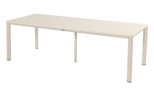 Stół ogrodowy Hartman KYRA 240×100 cm – aluminium i blat ceramiczny, kolor beż