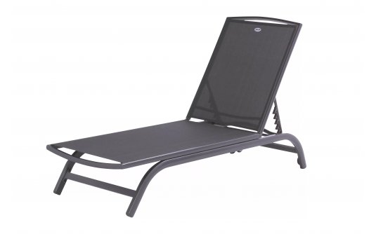 Leżak ogrodowy aluminiowy SAN DOMINGO antracyt 