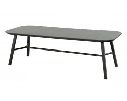 Stół ogrodowy TUBB 240×100 Hartman aluminiowy blat ceramiczny antracyt stół na taras nowoczesny