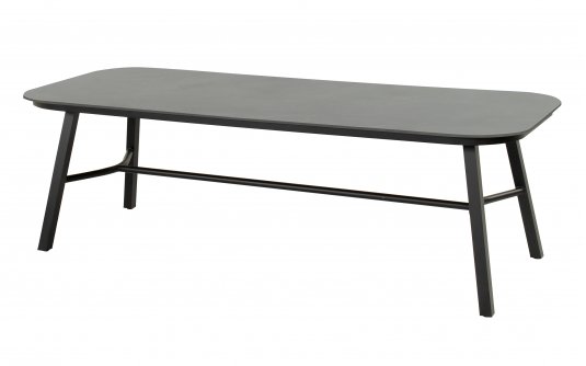 Stół ogrodowy TUBB 240×100 Hartman aluminiowy blat ceramiczny antracyt stół na taras nowoczesny