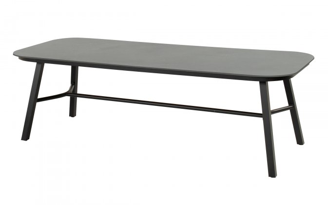 Stół ogrodowy TUBB 240×100 Hartman aluminiowy blat ceramiczny antracyt stół na taras nowoczesny