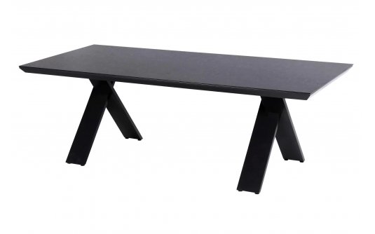 Aluminiowy stół ogrodowy 220 cm z blatem HPL  XANADU Antracyt