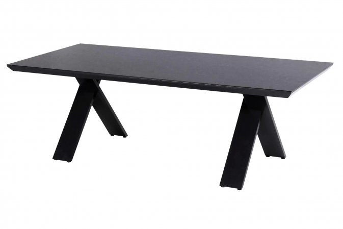 Aluminiowy stół ogrodowy 220 cm z blatem HPL  XANADU Antracyt