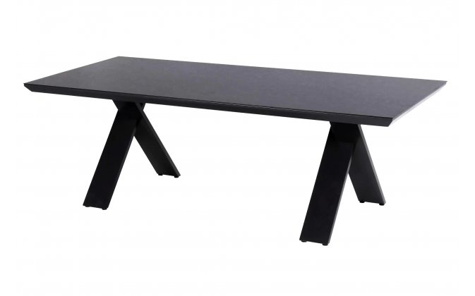 Aluminiowy stół ogrodowy 220 cm z blatem HPL  XANADU Antracyt