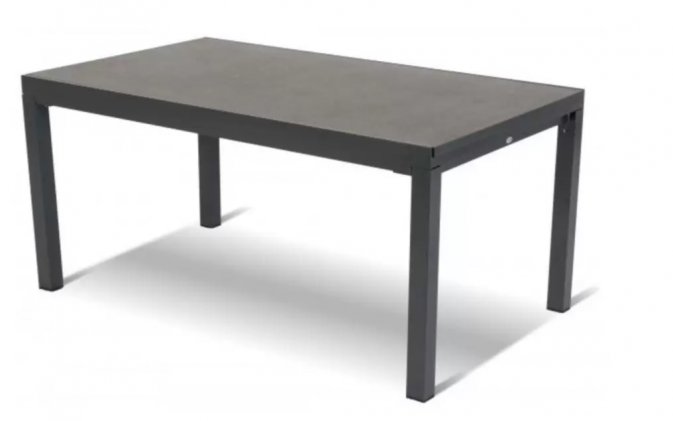 Stół rozkładany160-260 aluminiowy blat HPL grafitowyTIPPERARY Hartman