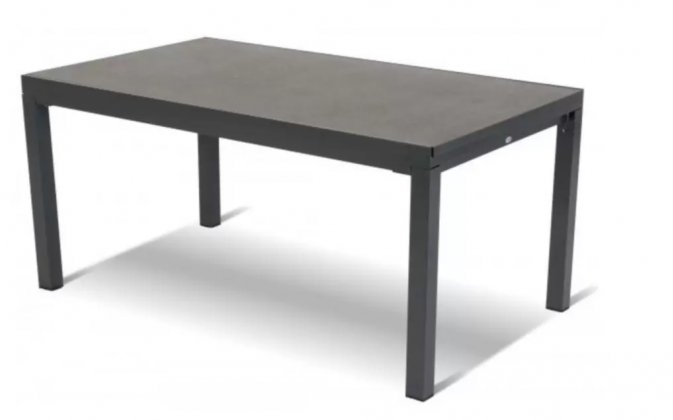 Stół rozkładany160-260 aluminiowy blat HPL grafitowyTIPPERARY Hartman