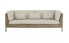 sofa ogrodowa applebee z kolekcji long island z drewna teakowego