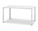 prostokątny stół ogrodowy CUBE 140 NArdi biały