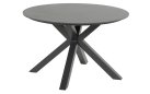 XANDER Ø120 Stół ogrodowy na taras Hartman aluminiowy ceramiczny blat antracyt 