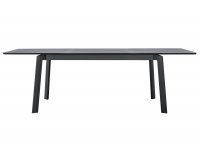 SAN DONATO stół ogrodowy aluminiowy antracyt rozkładany 160–240×102