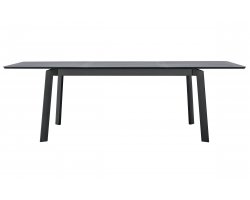 SAN DONATO stół ogrodowy aluminiowy antracyt rozkładany 160–240×102