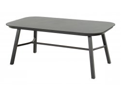 Stół ogrodowy TUBB 185×100 Hartman aluminiowy blat ceramiczny antracyt stół na taras nowoczesny