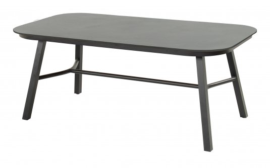 Stół ogrodowy TUBB 185×100 Hartman aluminiowy blat ceramiczny antracyt stół na taras nowoczesny