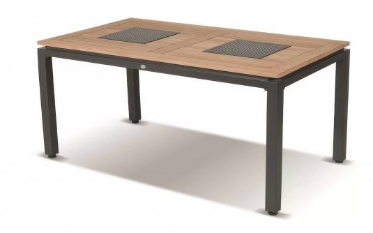 Rozkładany stół aluminiowo-teakowy CONCEPT 180/240 HArtman Rozkładany stół aluminiowo-teakowy CONCEPT 180/240 HArtman