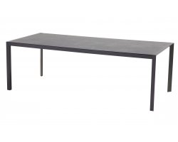 Stół Hartman CALIFORNIA HPL 225×100 cm – aluminium, blat HPL, kolor antracyt – stylowy stół ogrodowy