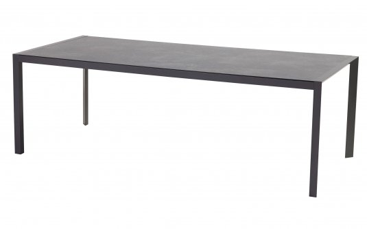 Stół Hartman CALIFORNIA HPL 225×100 cm – aluminium, blat HPL, kolor antracyt – stylowy stół ogrodowy