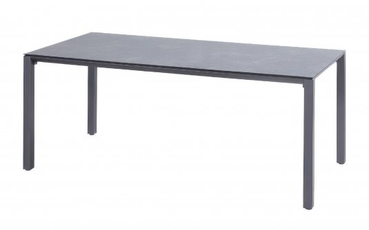 Stół ogrodowy Hartman VICTORIO 180×90 cm – konstrukcja aluminiowa i blat HPL (efekt kamienia), kolor Stół ogrodowy Hartman VICTORIO 180×90 cm – konstrukcja aluminiowa i blat HPL (efekt kamienia), kolor