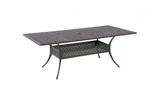 Prostokątny stół ogrodowy odlewane aluminium brąz AMALFI hartman Prostokątny stół ogrodowy odlewane aluminium brąz AMALFI hartman