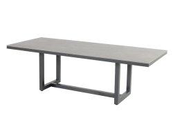 Stół ogrodowy LUTO aluminium ceramika długość 240 cm antracyt