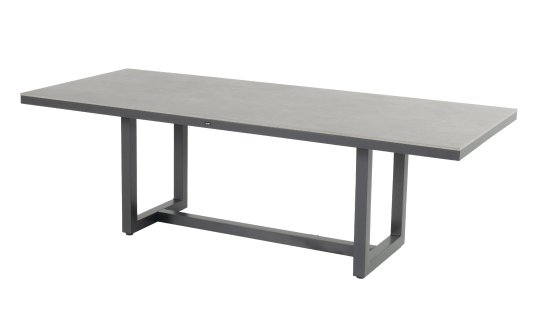Stół ogrodowy LUTO aluminium ceramika długość 240 cm antracyt