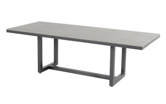 Stół ogrodowy LUTO aluminium ceramika długość 240 cm antracyt