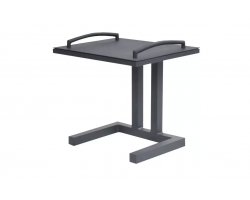 Stolik kawowy boczny aluminiowy zdejmowana taca EASY