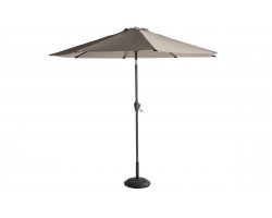 Parasol ogrodowy SUNLINE aluminium poliester średnica 270 cm  / tyaupe