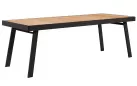 Komplet mebli stołowy 10-cio osobowy YORK Higold czarny teak