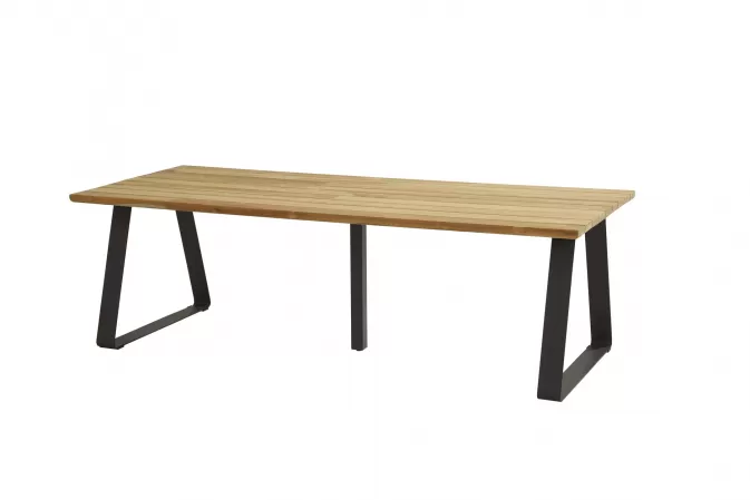 Stół ogrodowy BASSO 240 aluminiowo-teakowy 