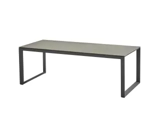 Stół ogrodowy aluminiowy HERITAGE 220 ciemnoszary blat ceramiczny