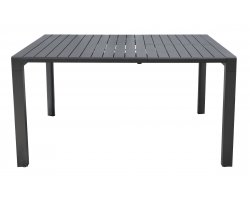 SPALATO stół ogrodowy aluminiowy rozkładany 100–150×150 antracytowy