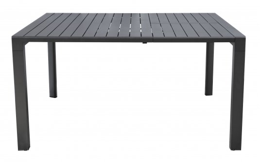 SPALATO stół ogrodowy aluminiowy rozkładany 100–150×150 antracytowy