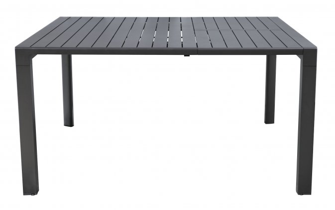 SPALATO stół ogrodowy aluminiowy rozkładany 100–150×150 antracytowy
