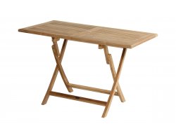 Stół SKAGEN Hartman teakowy 120×70 cm