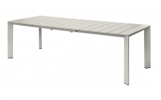 ANZIO stół ogrodowy aluminiowy rozkładany 165–250×90 jasnobeżowy ANZIO stół ogrodowy aluminiowy rozkładany 165–250×90 jasnobeżowy