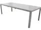 Beżowy rozkładany stół ogrodowy aluminiowy na taras 160-240 PORTOFERRAIO 