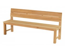 Ławka ogrodowa SAN JOSE Hartman teakowa 3-osobowa 200 cm meble na taras i do ogrodu