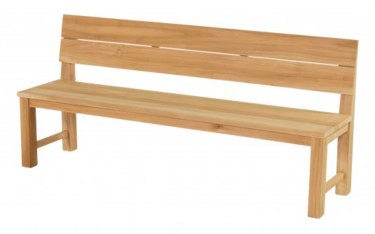 Ławka ogrodowa SAN JOSE Hartman teakowa 3-osobowa 200 cm meble na taras i do ogrodu