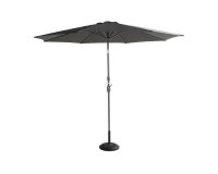 Parasol ogrodowy SUNLINE aluminium poliester średnica 300 cm pochylany / grafitowy