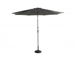 Parasol ogrodowy SUNLINE aluminium poliester średnica 300 cm pochylany / grafitowy